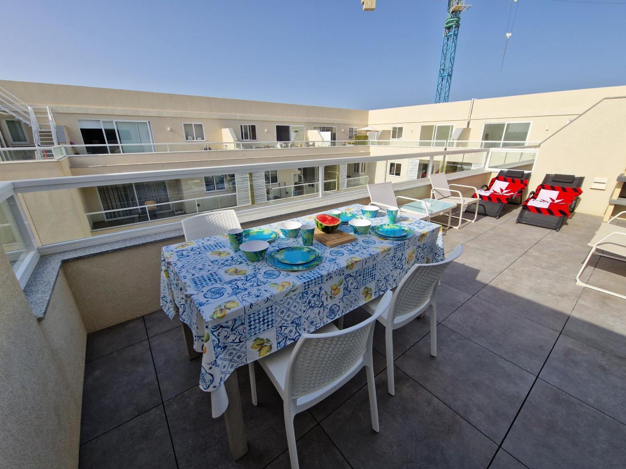 Sea View New Penthouse Terrace & Garage Parking Apartment St. Paul's Bay Exterior photo